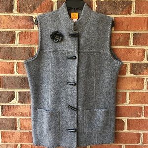 Ruby Rd Wool Vest Size Large